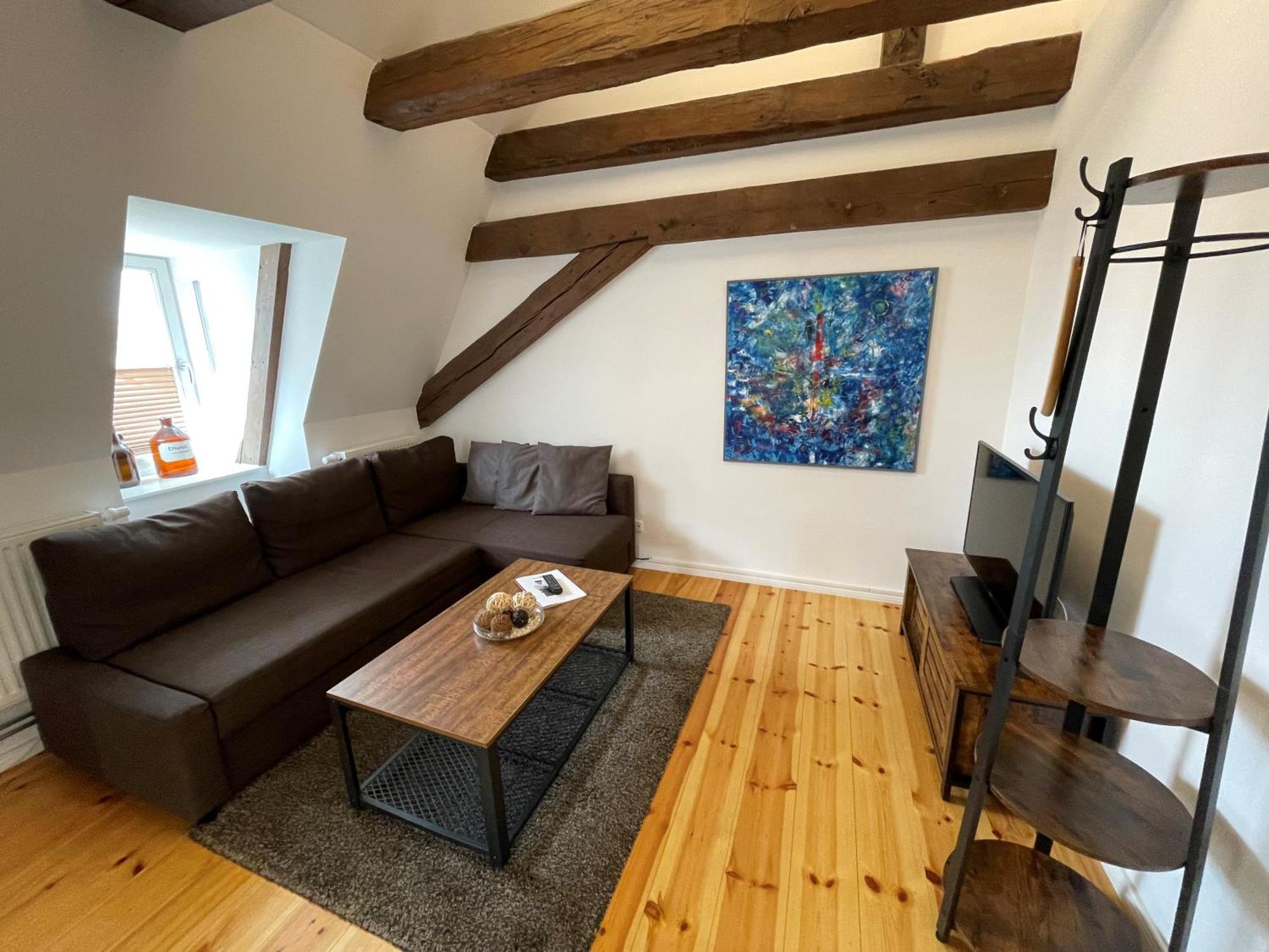 韦尔德尔Lendelhaus & Historische Saftfabrik Werder公寓 客房 照片